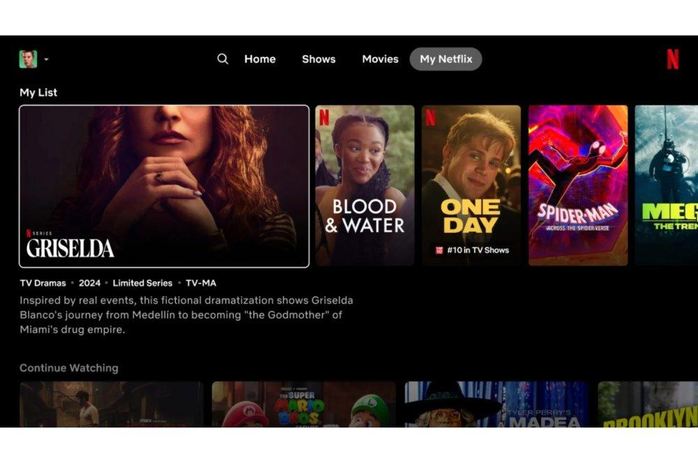 Netflix nuevo diseño de interfaz