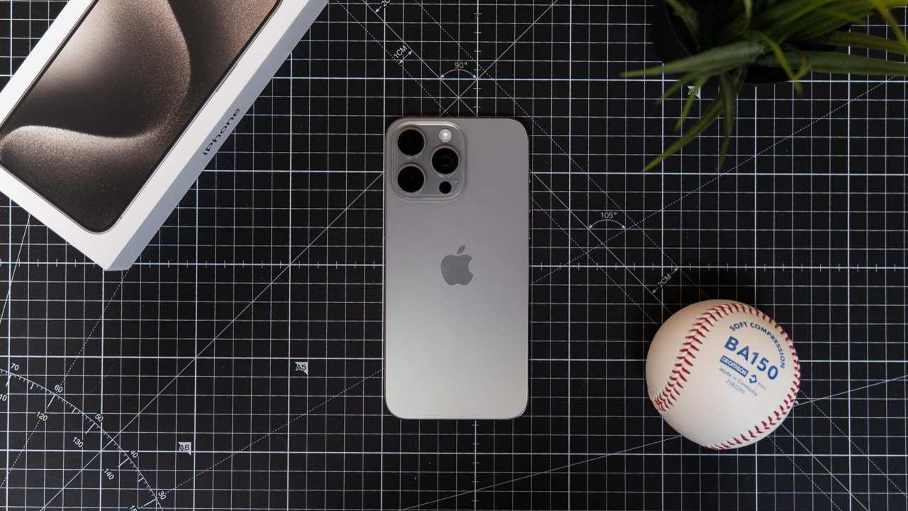 imagen de un iphone 15 de Apple