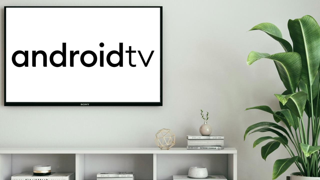 imagen de una smart tv con android tv