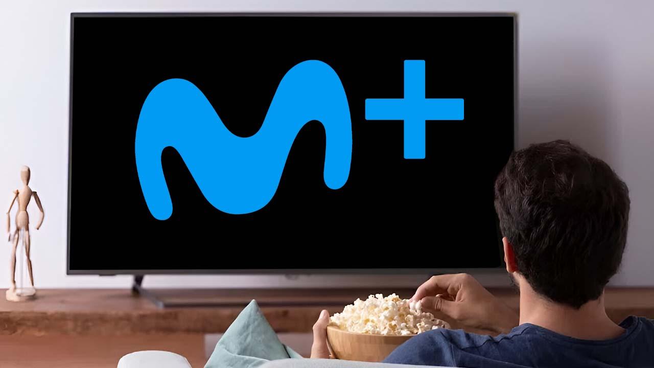 TV con logo Movistar Plus+