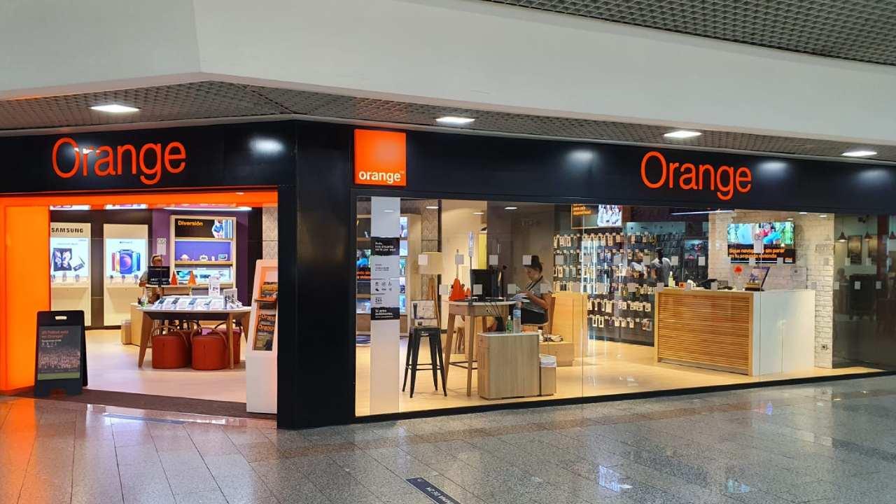 Orange physical store