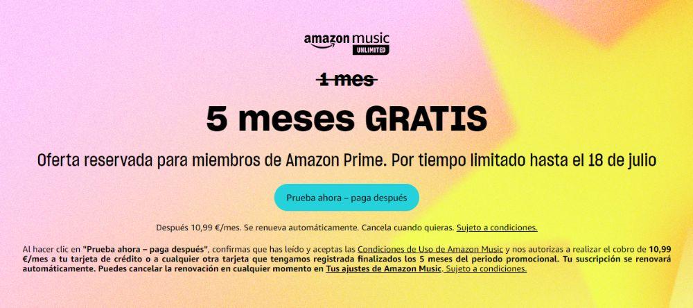 free Amazon Music Unlimited