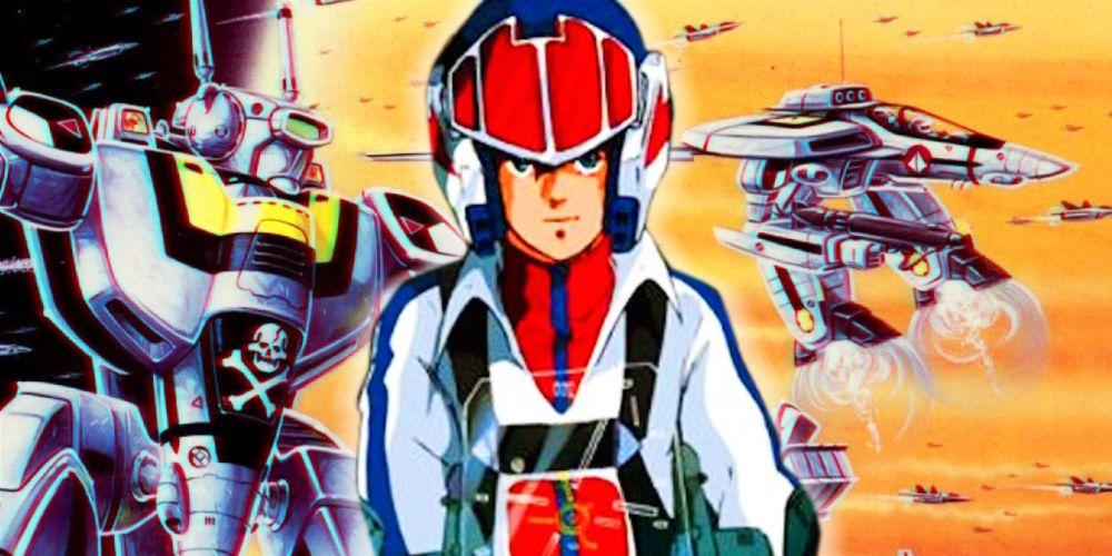 Robots from the Robotech series