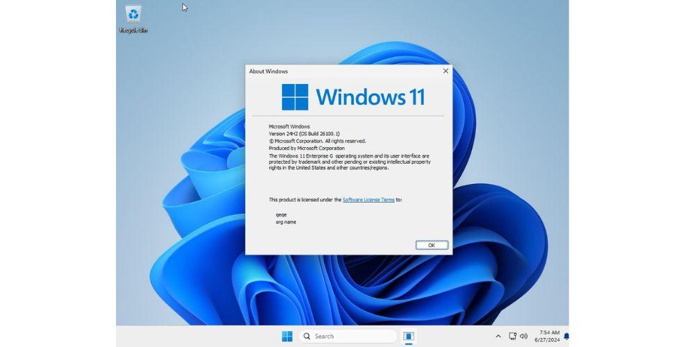Windows 11 Government Edition version created by a user