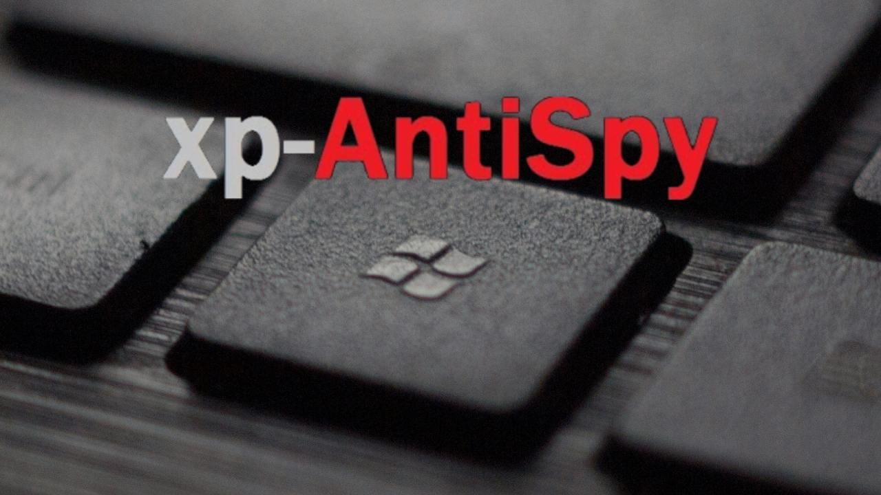 Icono de Windows y logo de xp-antispy