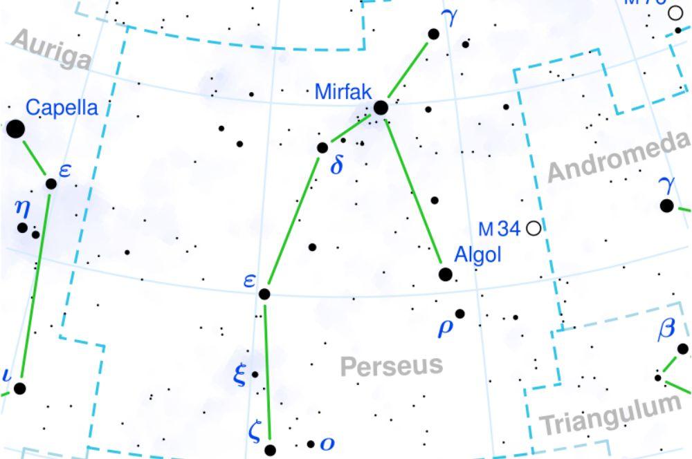 constelación perseo perseidas apps