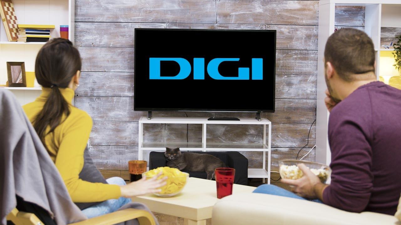 televisor con logo Digi