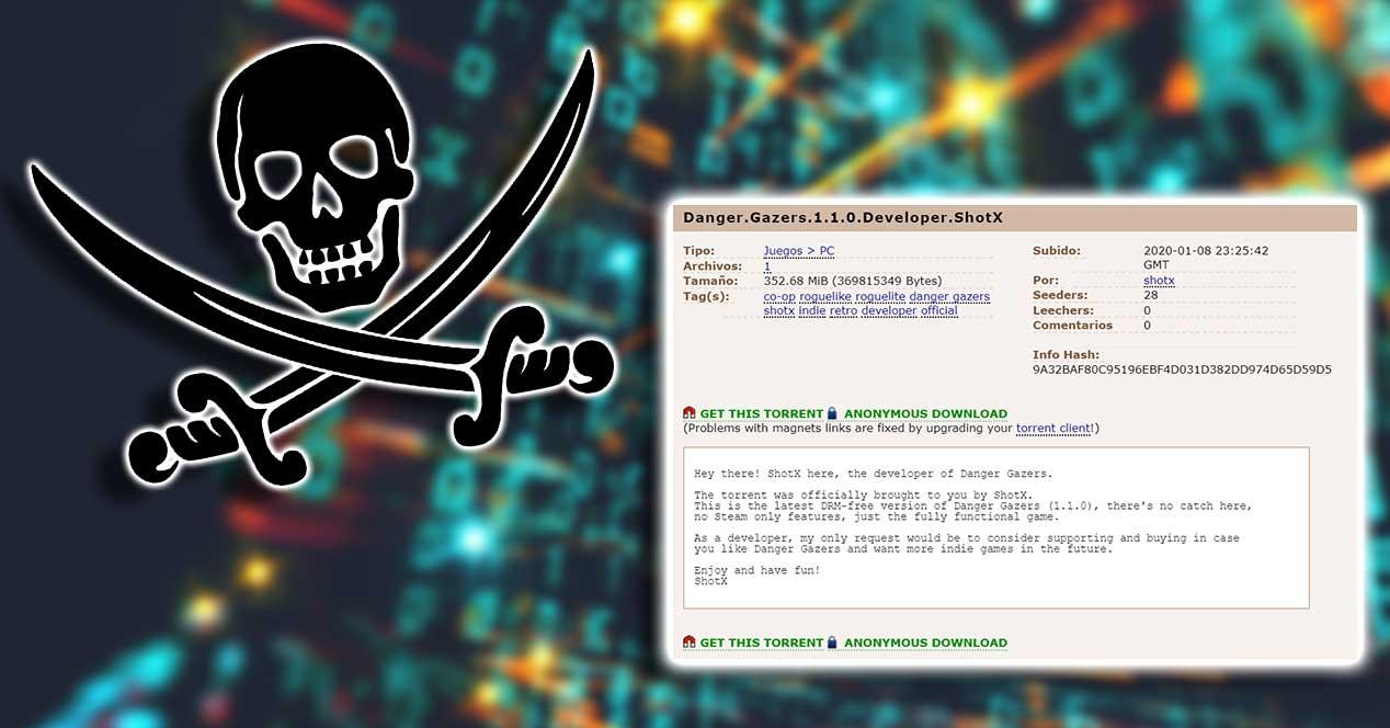 Juego En Torrent Su Creador Lo Sube Para Descargar En The Pirate Bay
